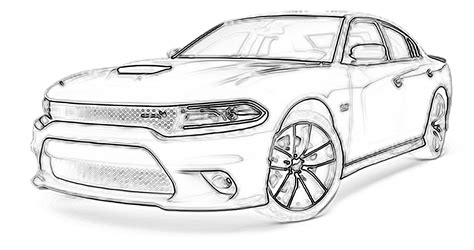 Dodge Charger Coloring Pages - Coloring Home