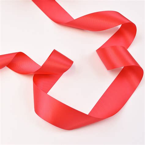 Polyester Satin Ribbon Red – Shine Trimmings & Fabrics