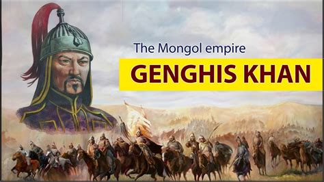 Mongolian Empire Genghis Khan