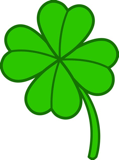 Four leaf clover clipart - Clipground