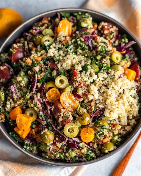 Easy Kale and Quinoa Salad - BetterFoodGuru