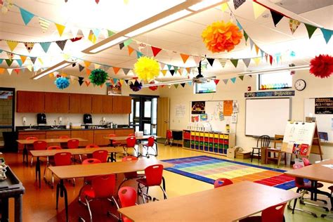 A Rainbow-Themed Classroom | Kindergarten classroom decor, Clutter free ...