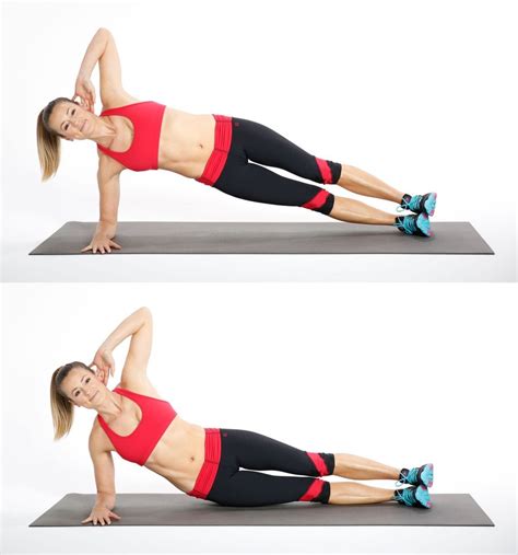 How to Do Side Plank Dips | POPSUGAR Fitness