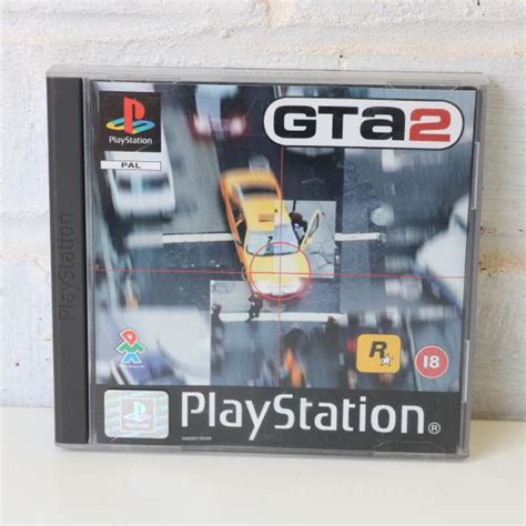 GRAND THEFT AUTO 2 (GTA GTA2) - SONY PLAYSTATION PSONE PS1 GAME WITH ...