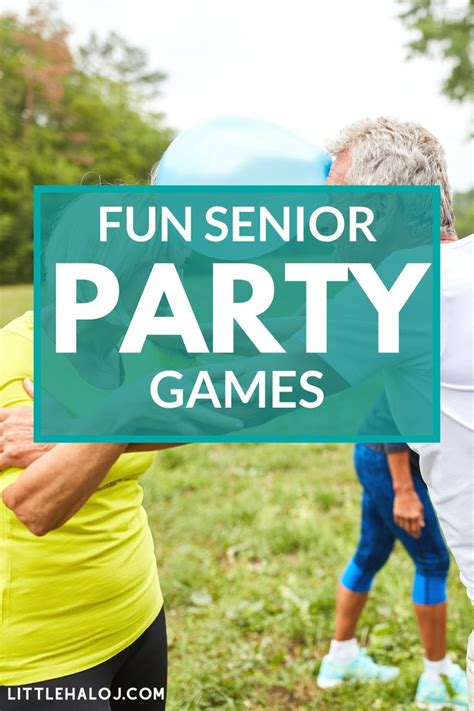 The Best Party Games for Seniors | Fun games for adults, Games for ...