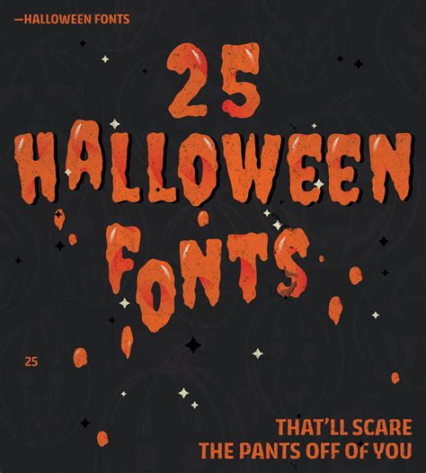 25 Halloween Fonts That’ll Scare The P | YouWorkForThem Blog