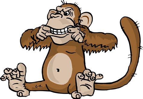 Monkey Funny Cartoon - ClipArt Best