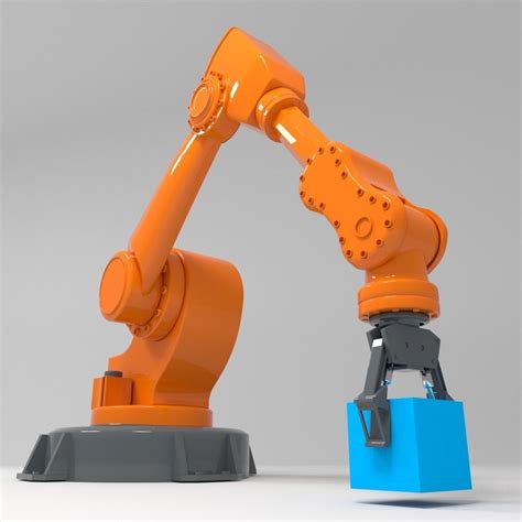 Robotic Arm 3D model animated | CGTrader