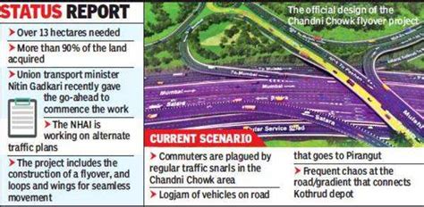 Pune: Chandni Chowk flyover work set to begin early next year | Pune ...