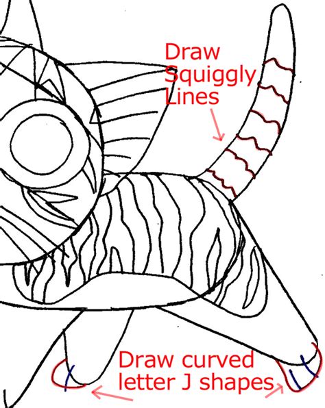 Step 9 : Drawing Chi from Chi's Sweet Home in Easy Steps Lesson