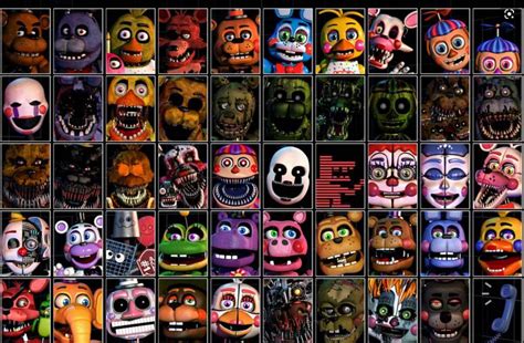 Fnaf ucn animatronics