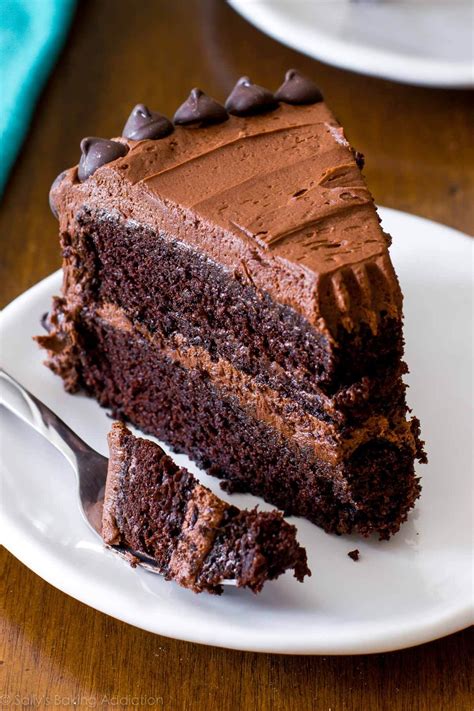 Triple Chocolate Cake Recipe - Sally's Baking Addiction