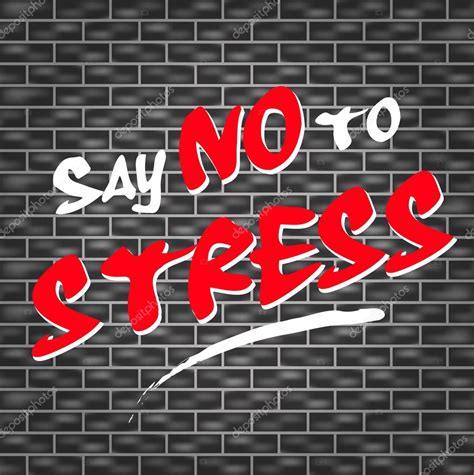 No stress graffiti Stock Vector Image by ©nickylarson #59195315