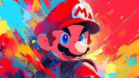 Super Mario Colorful Desktop Wallpaper - Super Mario Wallpaper 4K