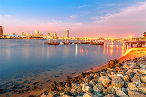 San Diego Skyline Sunset Photograph by Benny Marty - Pixels