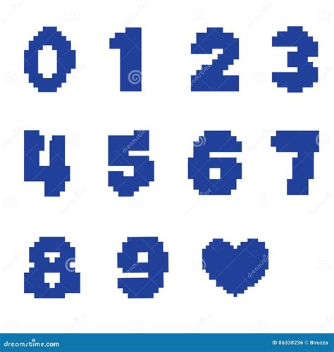 Pixel Art Numbers