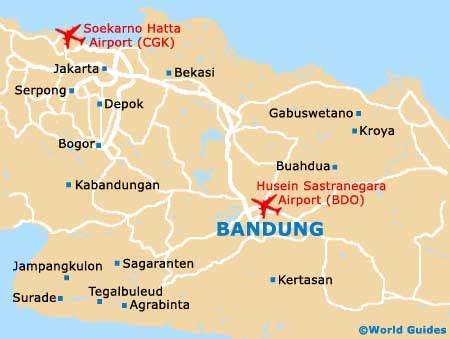 Bandung Maps and Orientation: Bandung, West Java, Indonesia