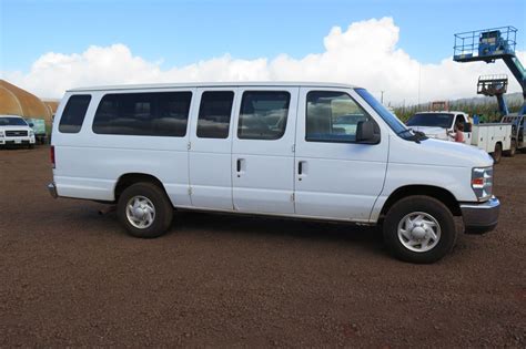 2013 Ford E350 Passenger Van 53,775 Miles, Lic. 908MDK (Runs & Drives ...