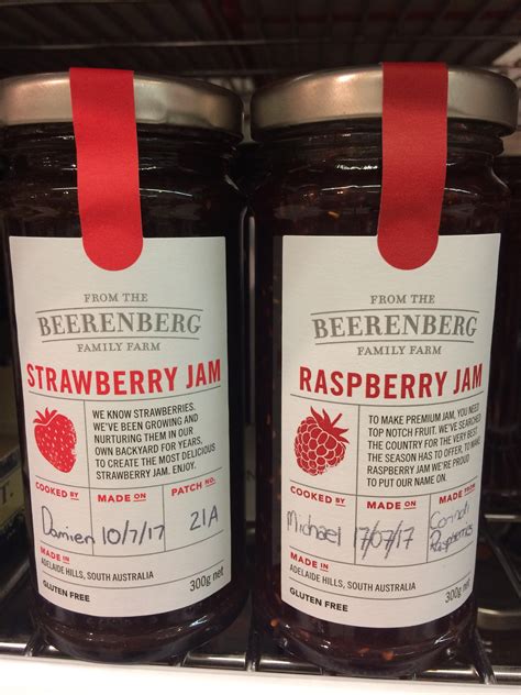 This jams label shows you who cooked the batch | Jam label, Raspberry ...