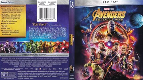 Avengers: Infinity War Bluray Cover - Cover Addict - Free Dvd - Free ...