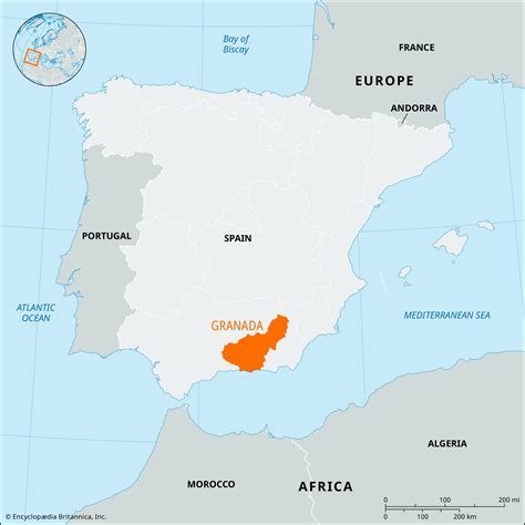 Granada | Spain, Map, History, & Population | Britannica