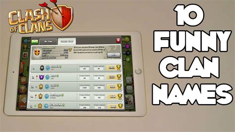 Clash Of Clans Funny Clan Names - Funny PNG