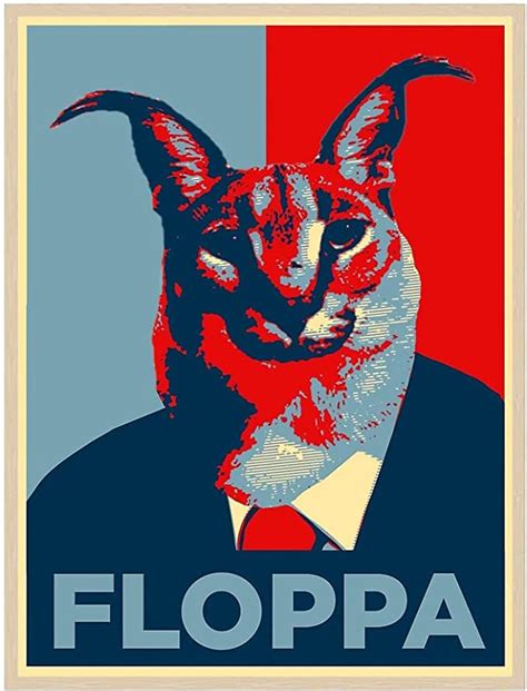 Caracal Poster, Caracal Lover, Caracal Floppa - FridayStuff