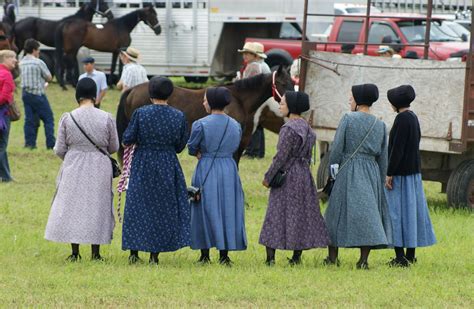 Old Order Mennonite. South Western Ontario, at the Milverton Amish ...