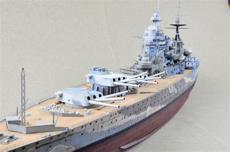 HMS Rodney Model Kit 1/200 Scale British Battleship