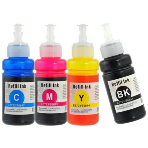 Eco Tank Non oem Bottled printer ink Fits Epson L320, L355, L365, Hq | eBay