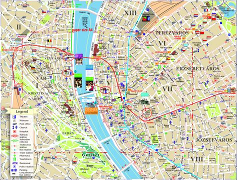 Mapa De Budapest