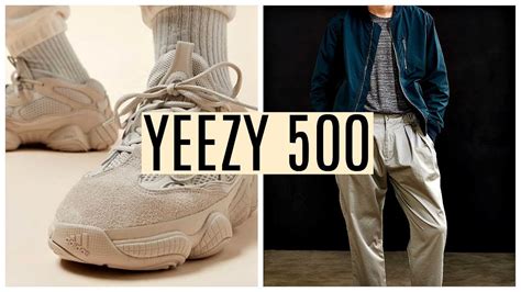 HOW TO STYLE YEEZY 500 | 3 Outfit Ideas | Men’s Fashion | Daniel ...