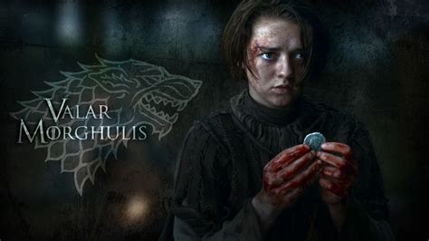 Arya Stark Valar Morghulis