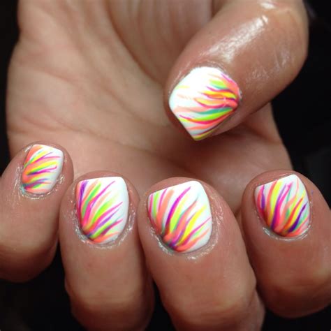 Pin by Amanda Cain on Nails | Rainbow nail art, Rainbow nails, Nail art ...