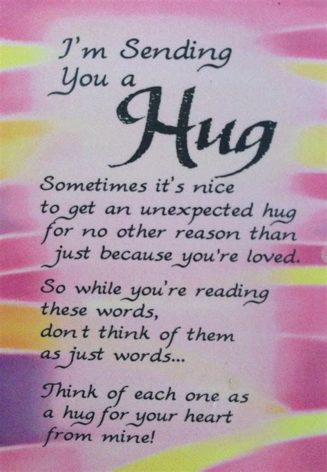 Sending Hugs Quotes. QuotesGram