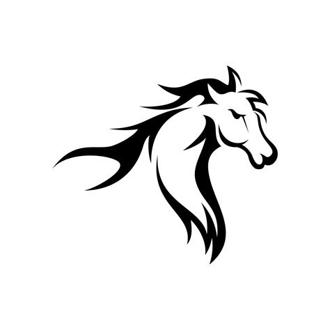 horse vector logo 7688835 Vector Art at Vecteezy