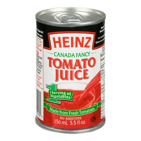 HEINZ TOMATO JUICE CANS 24X156ML – Mia Food Service