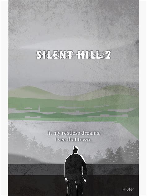 "Silent Hill 2 Poster" Poster for Sale by Klufer | Redbubble