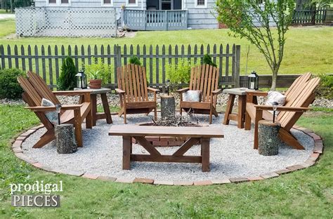 DIY Fire Pit ~ Backyard Budget Decor - Prodigal Pieces