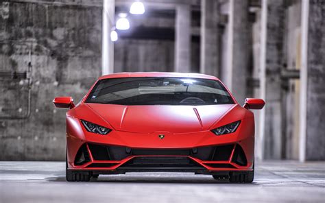 Lamborghini Huracan Evo Red Front 4k Wallpaper,HD Cars Wallpapers,4k ...