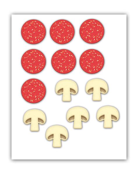 Pizza Toppings Printable