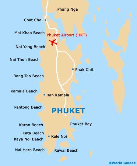 Phuket Maps and Orientation: Phuket Province, Thailand