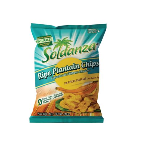 Plantain Chips Ripe 42g (12 units) - West India Biscuit Company Limited