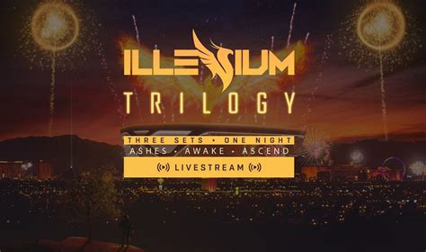 ILLENIUM - Trilogy Livestream Tickets at Your Computer or Mobile Device ...