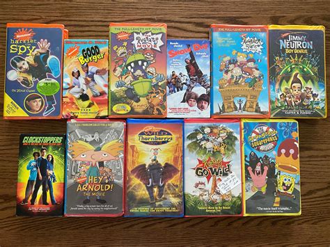 My Nickelodeon Movies VHS Collection by richardchibbard on DeviantArt