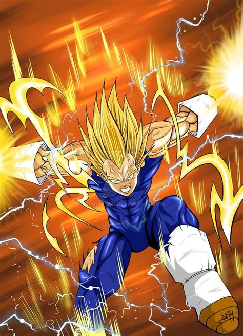 Vegeta Final Flash by Leakim-dek.deviantart.com on @DeviantArt | Anime ...