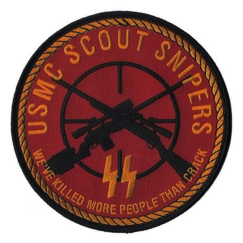 Buy Bayonet Design TM - Marine Scout Sniper Patch - Marine Corps ...