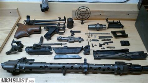 ARMSLIST - For Sale: MG34 Parts kit, complete