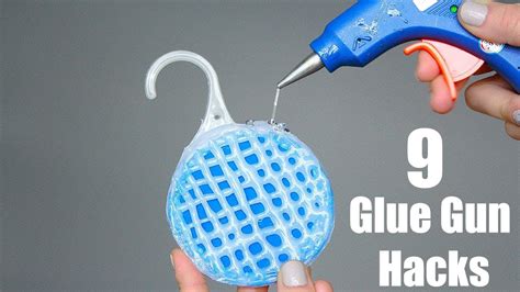 9 Awesome Hot Glue Gun Life Hacks - YouTube