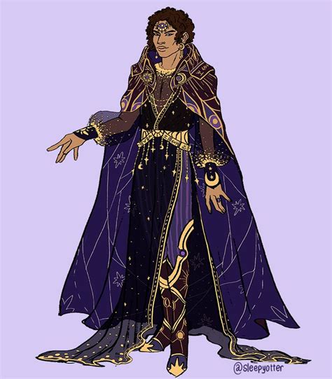 [Art][OC] Orion Ortiz, a divination wizard NPC : DnD | Fantasy clothing ...